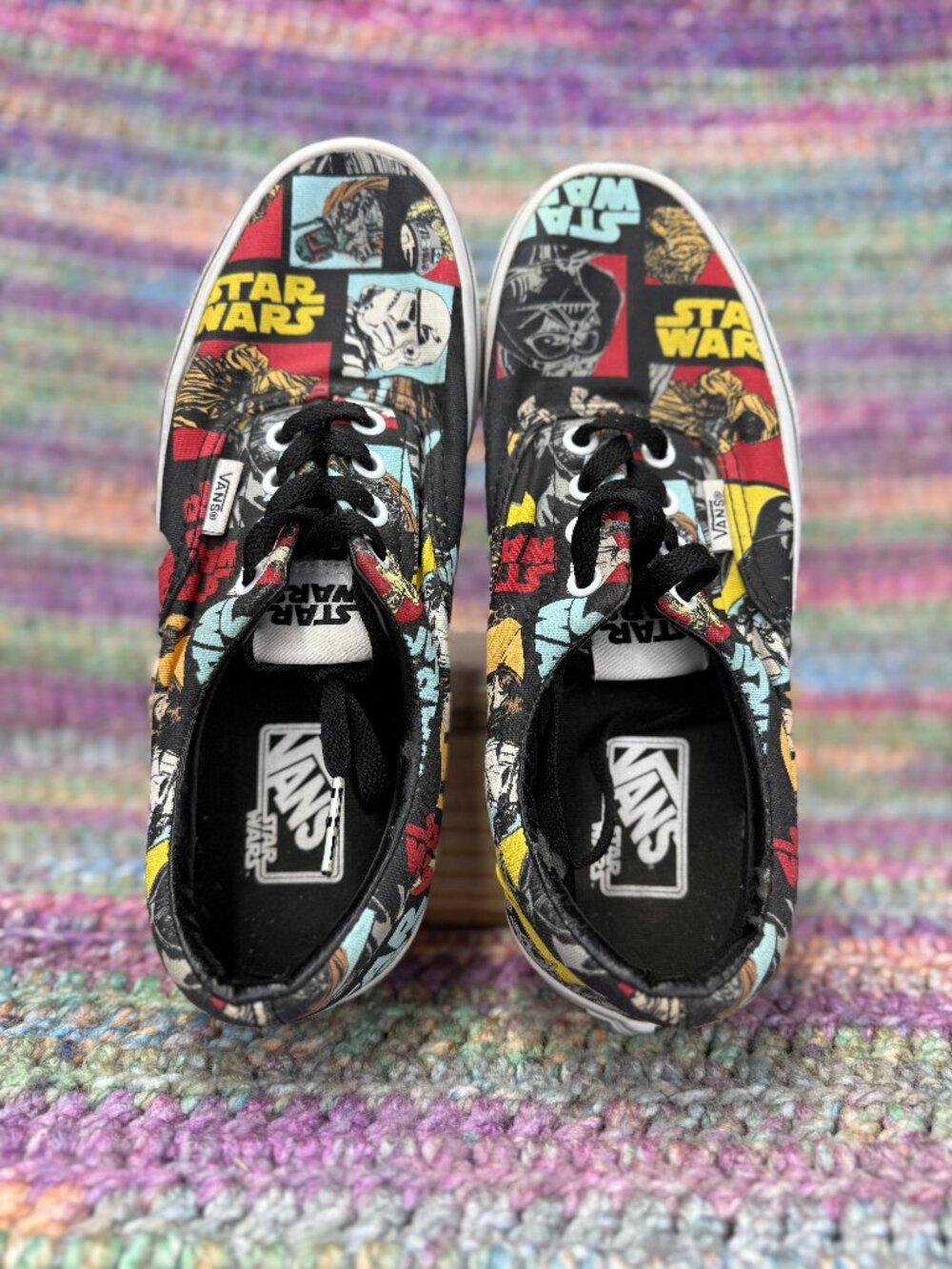 Star Wars Vans Sneakers Size Womens 5.5 Mens 7